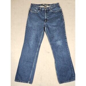 Vintage ZOO YORK Jeans Y2K Skate Baggy Streetwear Hip Hop Medium Wash Size 32x30